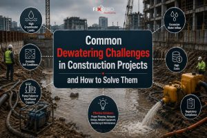 Common Dewatering Challenges in Construction Projects and How to Solve Them