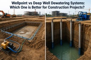 Wellpoint vs Deep Well Dewatering Systems: Which One is Better for Construction Projects?